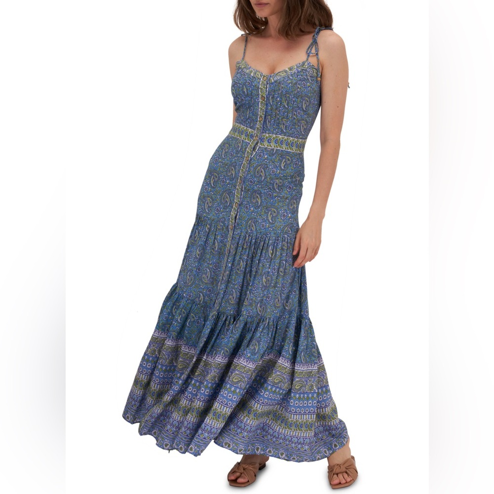 VERONICA BEARD ❤️‍🔥 WINDANDSEA PAISLEY SUNDRESS NWT - Picture 8 of 8